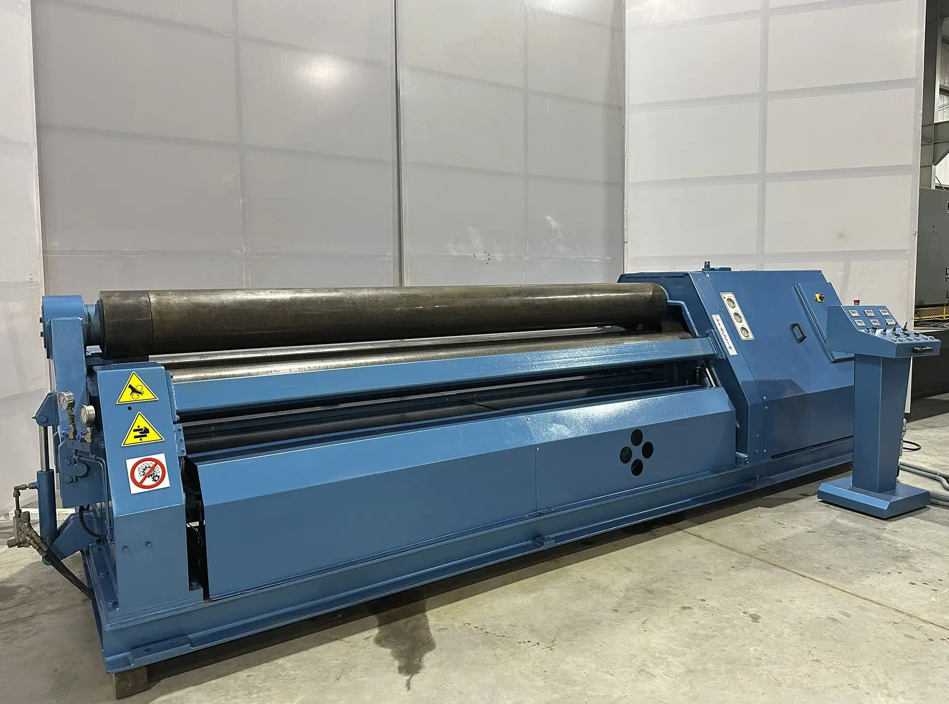Used FACCIN 4HEL Plate Bending Rolls including Pinch Texas US | FMI Trading #1460025