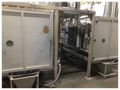 USED 1990 BATTENFELD GLOENCO PET   MAAG UPM  EDI 1200MM BATTENFELD