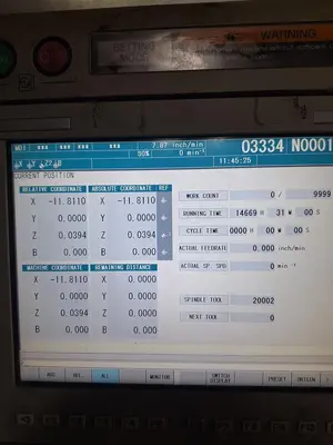 USED 2013 MORI SEIKI NHX4000