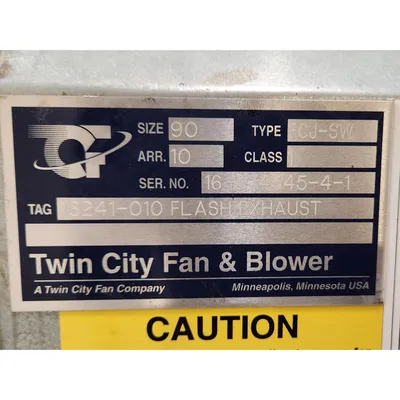 USED TWIN CITY FAN FCJ-SW 90