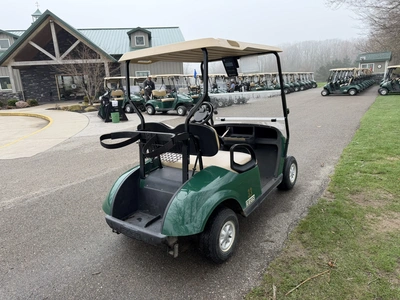 (1) 2017 E-Z-Go golf cart with a Kawasaki gas engine, model 625111G01, does not include Club canopy ...