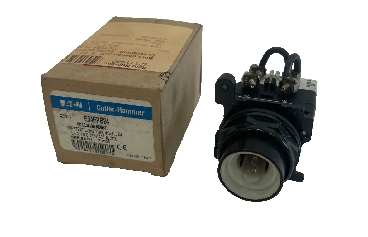NEW EATON/CUTLER HAMMER E34FPB24 CORROSION RESIST 24V 10250T/91000T/E34