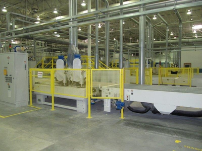 Cefla Package of Flat-Line Finishing Machinery, w/ EliSpray Rotary Spray Machines, Curing Ovens, Panel Cleaners, Material Handling, etc.