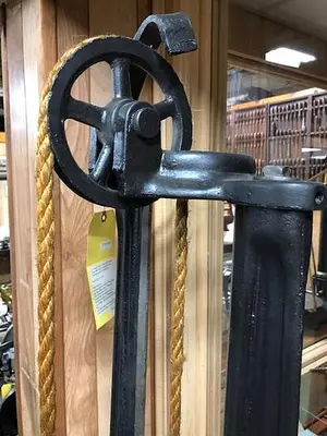 5350-385 Antique Rare Foot Drop Hammer Press Circa 1890 MFG. by Blundell & Co.