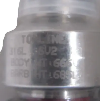 NEW TOP-FLO IN26TV50ASF1 IN LINE SAMPLE VALVE 316L SV2