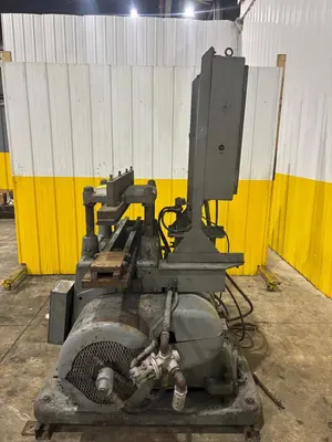 18 TON TISHKEN 4 POST MECHANICAL CUT-OFF PRESS USED
