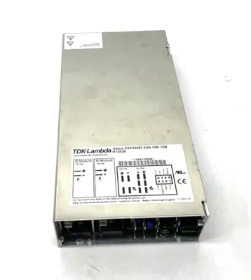 USED TDK LAMBDA POWER SUPPLY MODULE SIRIUS CSF250EI 5/24 15B 15B