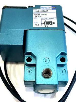 NEW MAC VALVES 224B-111AA SOLENOID VALVE 224B111AA