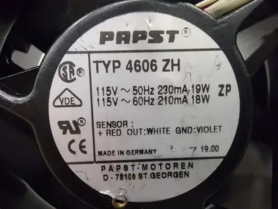 Used EBM PAPST 4606 ZH Parts (Hydraulics and Pneumatics) British Columbia CA | Lenmark #366978