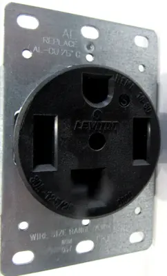 NEW LEVITON 1PKB1 RECEPTACLE OUTLET