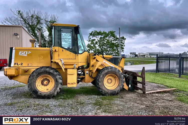 Used 2007 KAWASAKI 60ZV Wheel Loaders Louisiana US | Proxy Equipment #1377955