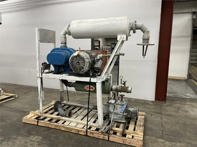 50 HP MAC Vacuum Conveyor With Surge Bin & Airlock