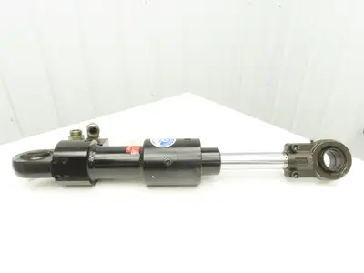 Hanchen Servocop Hydraulic Cylinder 80mm Bore 173mm Stroke Clamp Manifold *READ*
