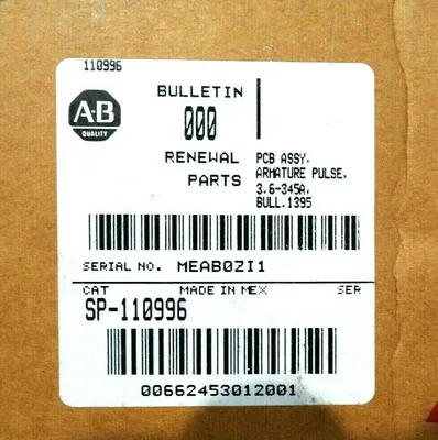NEW SEALED ALLEN BRADLEY SP-110996 ARMATURE PULSE PC BOARD SP110996