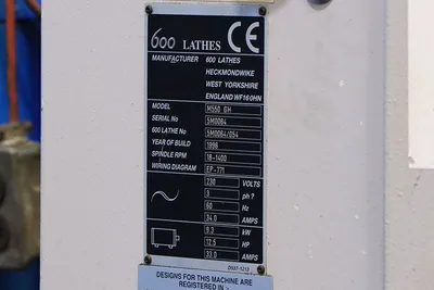 1996 HARRISON M550 GH LATHES, GAP, REMOVABLE GAP | Prime Machinery (23)