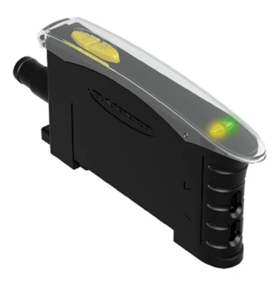 Banner D10BFPQ5 73406 Fiber Optic Sensor, Bipolar Output, QD 5-Pin Euro, Red [New]