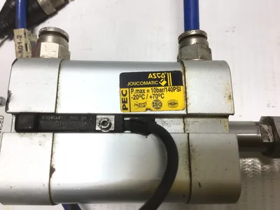 Asco Joucomatic PNP-QDS-M12 P.max = 10 bar/140PSI Pneumatic Cylinder