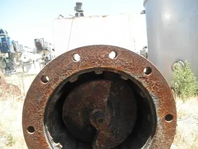 Turbo Separator,  12" x 6', Carbon Steel, 15 kW Gearmotor #4253088