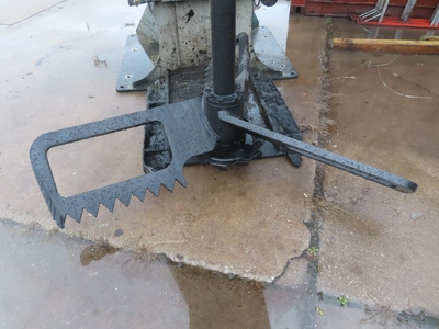 100 hp Reynolds Co-axial High Speed Disperser, 50 hp sweep blade