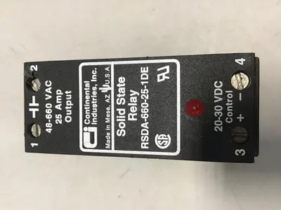 USED CONTINENTAL INDUSTRIES RSDA-660-25-1DE