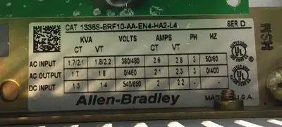 USED Allen-Bradley 1336S-BRF10