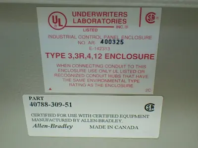 NEW ALLENBRADLEY 109130PN3A1H17