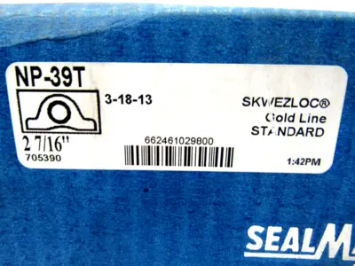 NEW SEALMASTER NP-39T PILLOW BLOCK BEARING 2 7/16" NP39T
