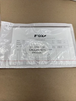 New | in-Stock Fox FT2-041-E1 Meters - Misc Indiana US | J&J Industrial Supply #1252322