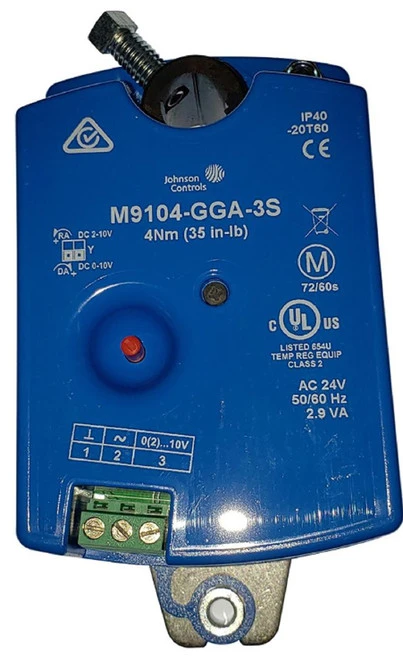 Johnson Controls M9104-GGA-3S M9104 24V Proportional Non-Spring Return Actuator [New]