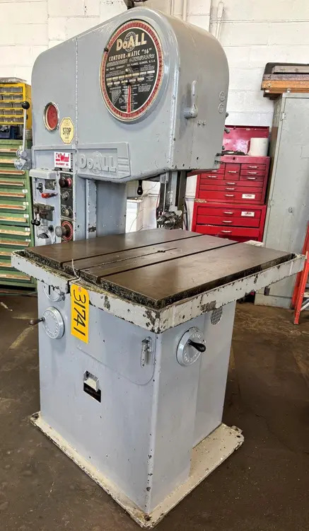 Used DOALL 16-3 Vertical Band Saws Ohio US | CW WOOD MACHINERY #474010