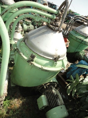 (4) Alfa-Laval FOPX 610 TFD-24-60 oil purifiers, 316SS.