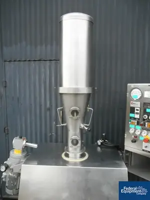USED Glatt Glatt GPCG 1 Fluid Bed Dryer Granulator, S/S