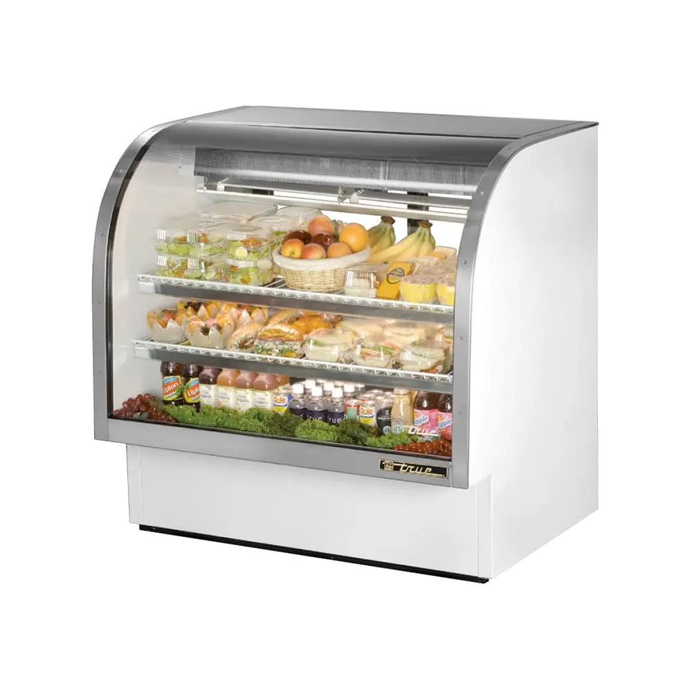 Used True TCGG-48-HC-LD WH Food Displays Illinois US | Falcon Restaurant Supply #1373991