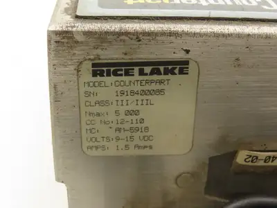 Used RICE LAKE _UNKNOWN_ Scales Indiana US | Arrow Industrial #1367468