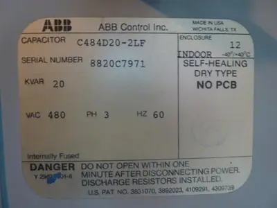 USED ABB C484D20-2LF