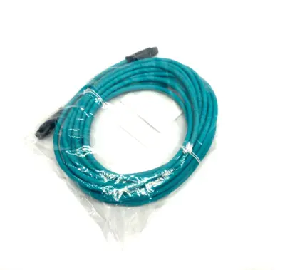 NEW BRAD WOODHEAD MOLEX ETHERNET CABLE M12 4P D-CODED E11A06004M080