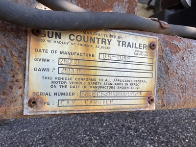 Used 2018 SUN COUNTRY _UNKNOWN_ Tiltbed Trailers Michigan US | Miedema Asset Management Group #1477324