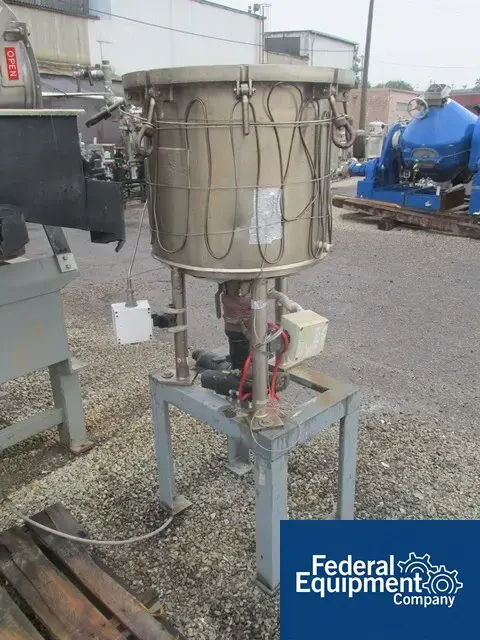 Used B&G 20 Gal B & G Reactor, S/S, 30/30# Reactors Ohio US | Federal Equipment Company #125760