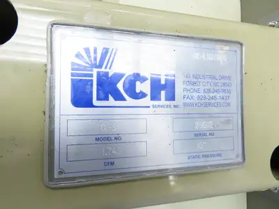 Used KCH _UNKNOWN_ Centrifugal Blowers | Arrow Industrial #561531