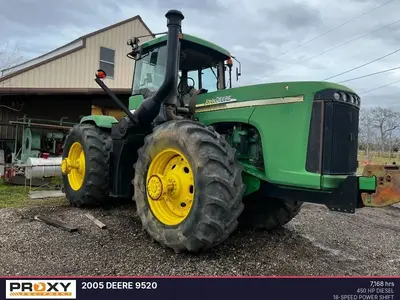 Used 2005 DEERE 9520 Tractors & Trailers Louisiana US | Proxy Equipment #1377820