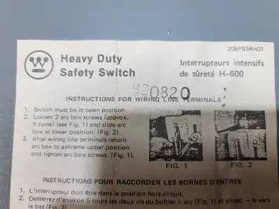 NEW WESTINGHOUSE HU363