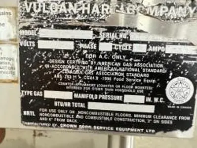 USED VULCAN G40T