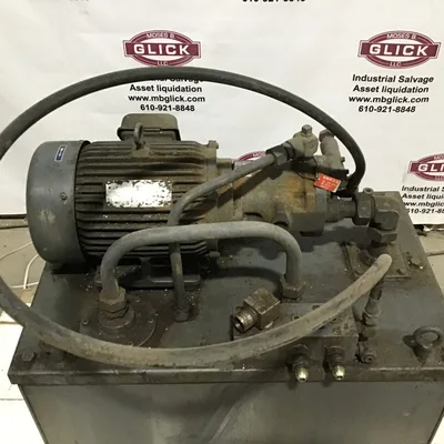 Hydraulic power unit with a Vickers Pvb6 RSY 20-CM11-JA-S7