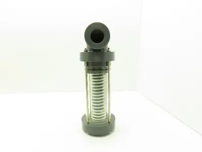 Plast-o-matic ES125V-NC 1 1/4" Shutoff Valve Spring Return NC Pneumatic Powered