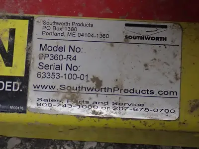 USED SOUTHWORTH PRODUCTS PP360R4
