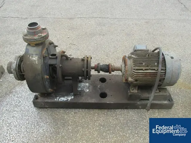 Used Wanner Engineering 4" X 3" Stan-Cor Centrifugal Pump, Type A40, KYNAR Pumps Ohio US | Federal Equipment Company #125964