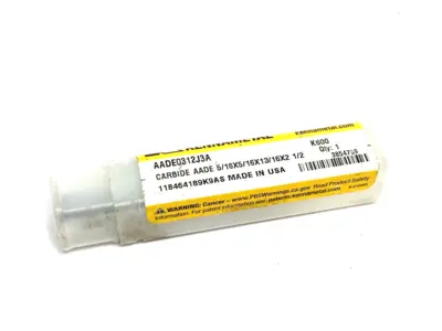 3854739 | Kennametal  KenCut™ Square End Mill 3 Flutes Plain Shank AADE0312J3A - New – Open box