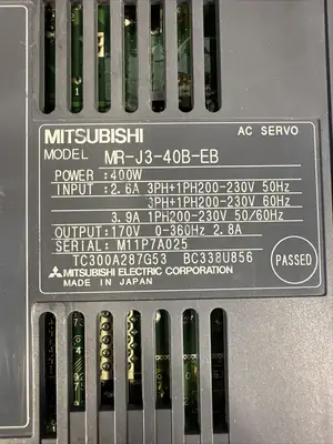 USED MITSUBISHI MR-J3-40B-EB