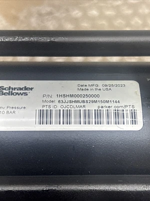 New | in-Stock Schrader Bellows 63jjshmubs29m150m1144 Cylinders Indiana US | J&J Industrial Supply #1548364