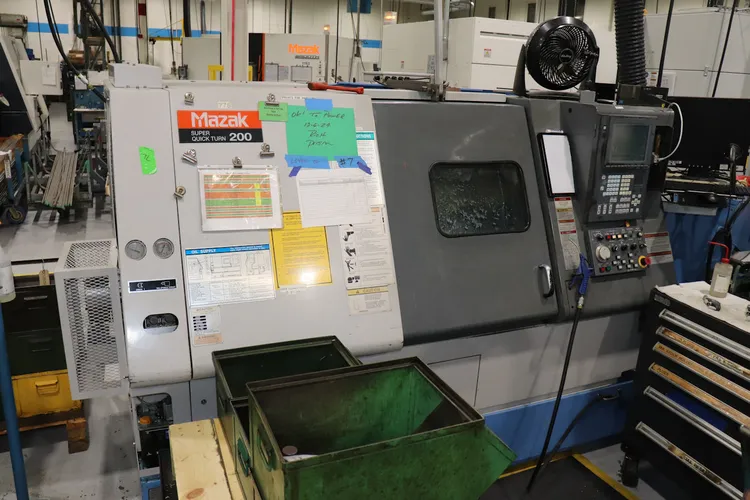 Used MAZAK SQT-200 CNC Lathes Minnesota US | INTER-PLANT SALES #721287